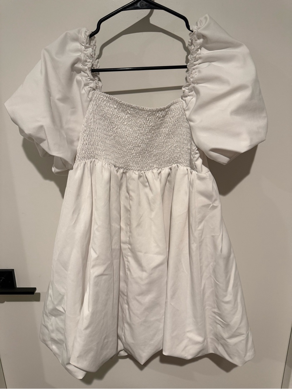 Cider White Ruffled Mini Dress - Picture 2 of 3